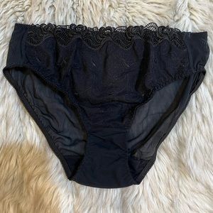 Triumph NWOT Vintage Black Panty